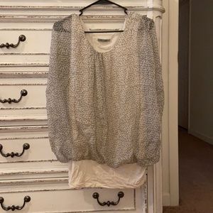 Cheetah print top